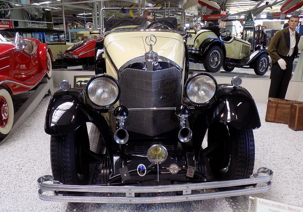 1924/29 MERCEDES BENZ 15/70/100 PS 400 TOURENWAGEN, YELLOW & BLACK (IL