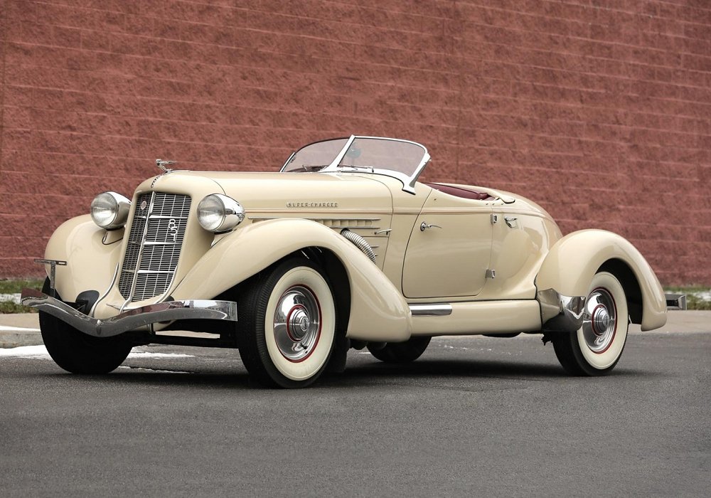  Auburn 851 Supercharged 8 Speedster Boattail
