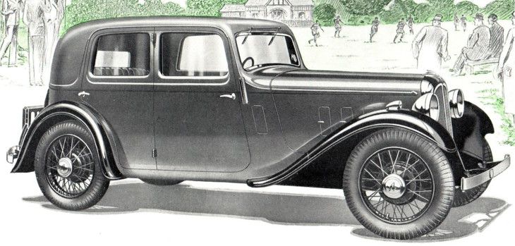  Austin 12/6 Kempton Sport Saloon