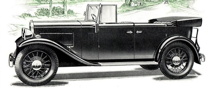  Austin 12/6 Open Road Tourer