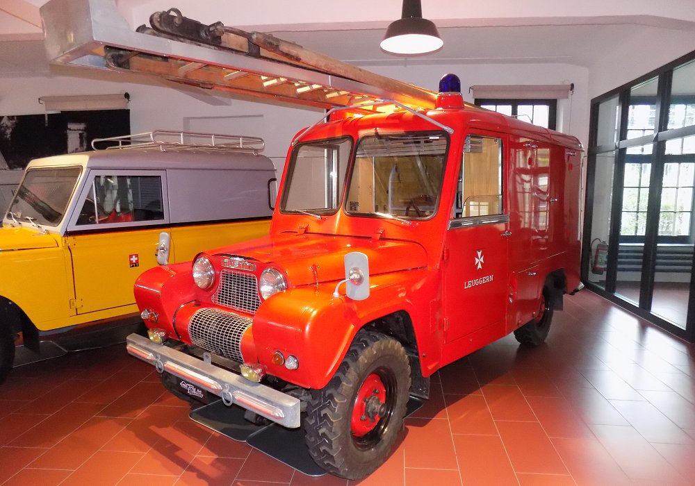  Austin Gipsy LWB Series 4 Feuerwehrauto
