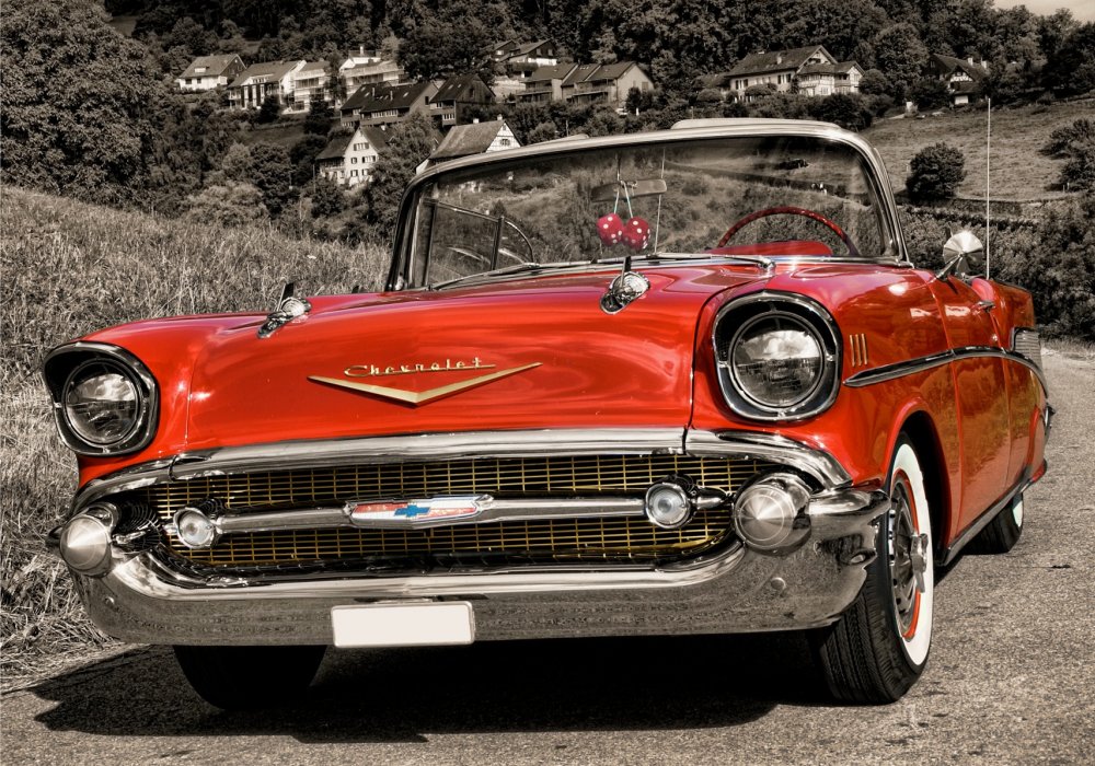  Chevrolet Bel Air Convertible V8 283 Powerglide