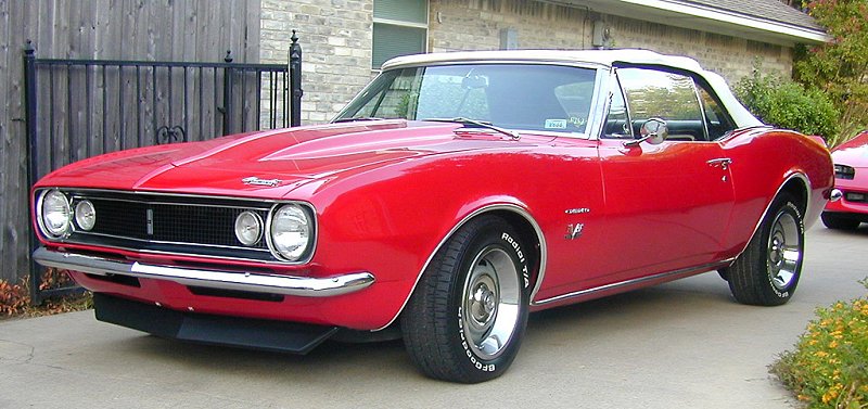  Chevrolet Camaro 327 Convertible