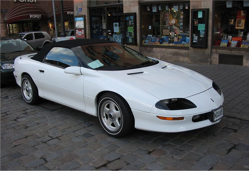  Chevrolet Camaro Convertible 3.8