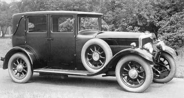  Crossley 18/50 HP Saloon