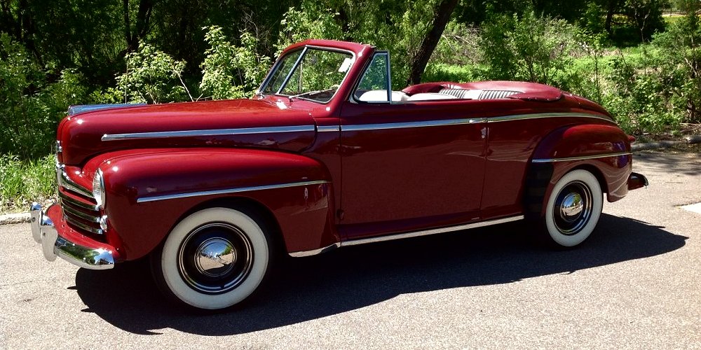  Ford Super DeLuxe 89A Convertible