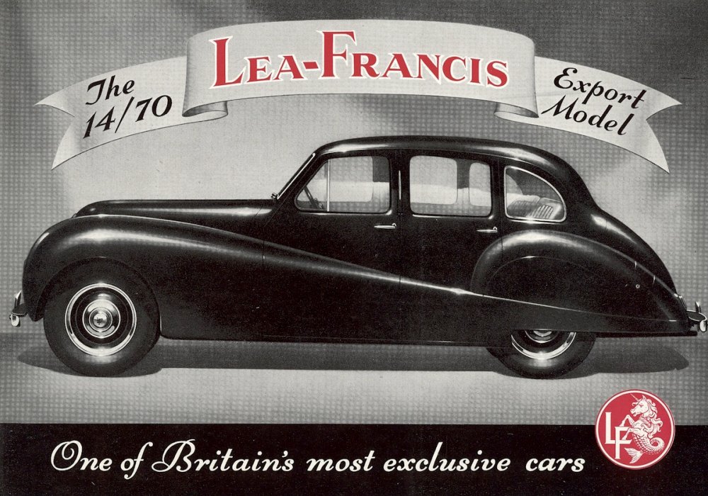  Lea-Francis 14/70 Saloon Mk VI