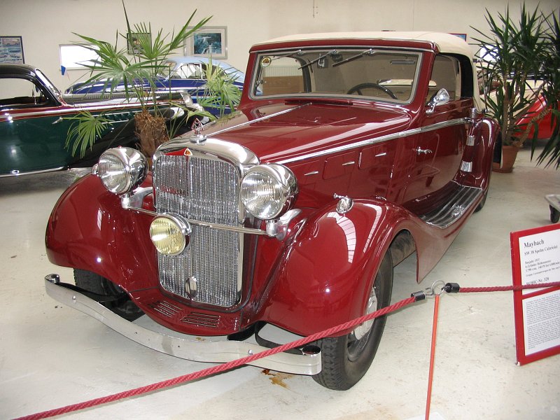 Maybach SW 38 Cabriolet Spohn