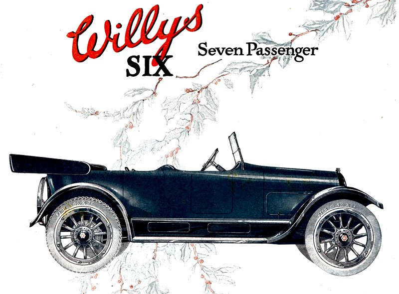 Willys Six 89 Touring
